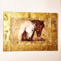 Leinwand Bild für Pferde Liebhaber Hessen - Elz Vorschau
