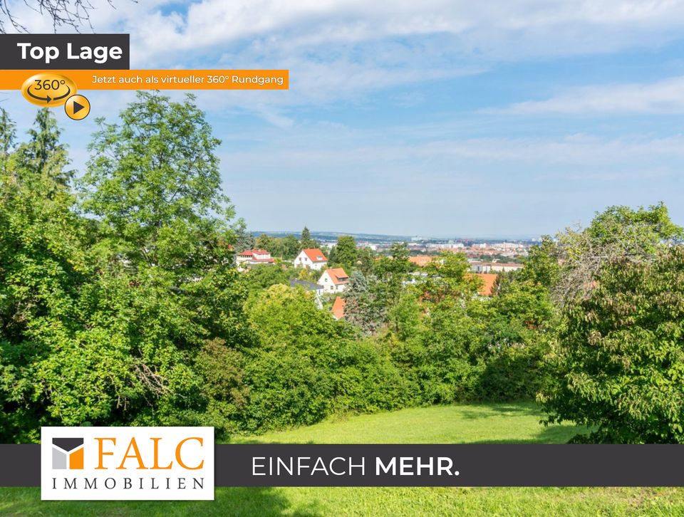 Großzügiges, naturverbundenes Grundstück mit atemberaubendem Ausblick in Erfurt*erfüllt Ihre Träume in Erfurt