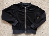 Jette by Staccato: Schwarze Jacke Samt Bomberjacke Gr. 140 Bayern - Herzogenaurach Vorschau