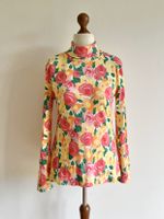 Studio II Rollkragen Shirt M Bunt Blumen-Muster Baumwolle Altona - Hamburg Sternschanze Vorschau