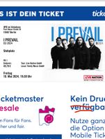 I Prevail 10.05. Berlin E-Ticket Brandenburg - Bestensee Vorschau