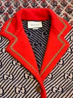 ORIGINAL WOLL-CARDIGAN / STRICKJACKE GUCCI, MADE IN ITALY, Gr. L! Hessen - Gießen Vorschau