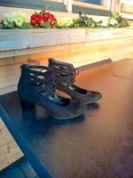 Schwarze Wildleder Pumps Gr.40 Hessen - Groß-Zimmern Vorschau