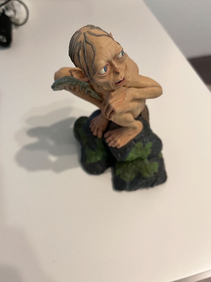 Lord Of The Rings Gollum Statue Figure Smeagol 17cm Sideshow Weta in Nürnberg (Mittelfr)