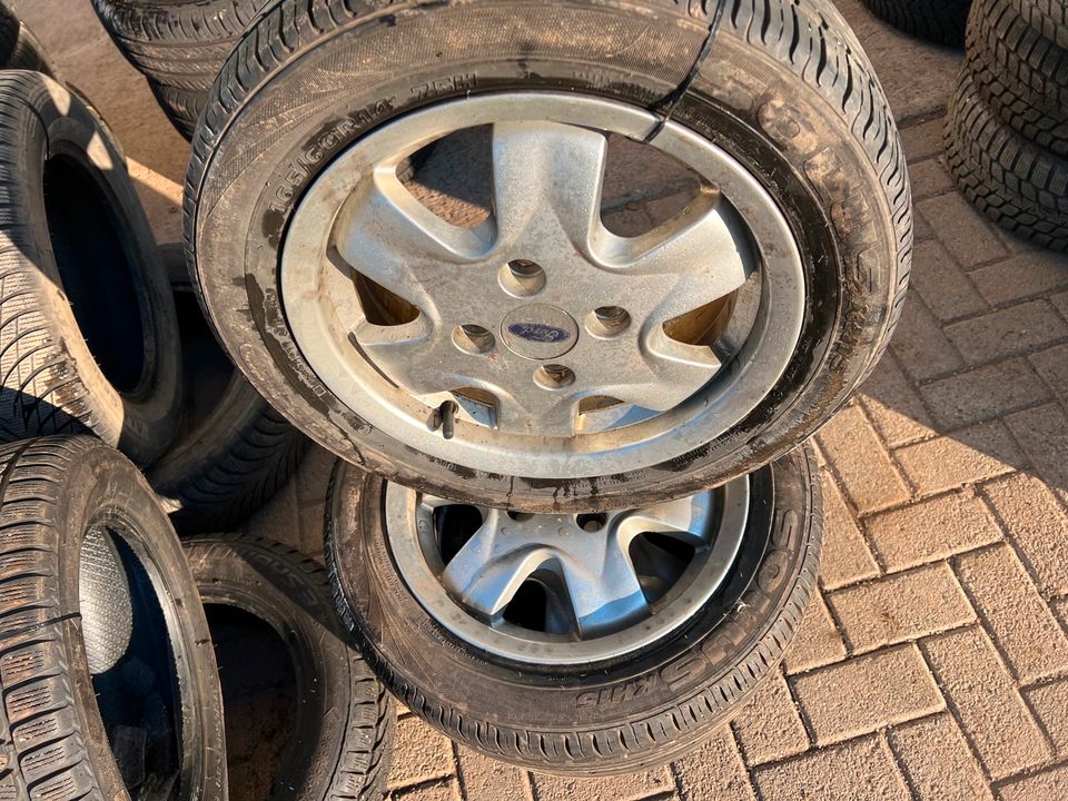 4x 165/60/R14 75H Kumho Sommerreifen auf Ford KA Alufelge in Bad Harzburg