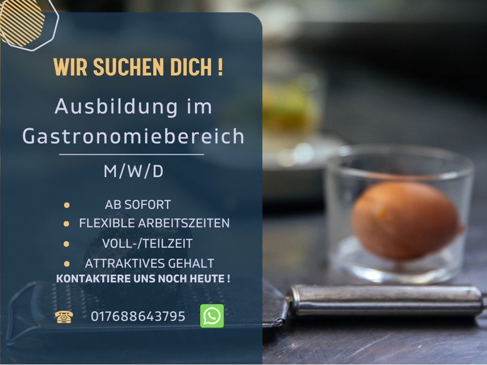 Ausbildung im Gastronomiebereich (m/w/d) in Berlin