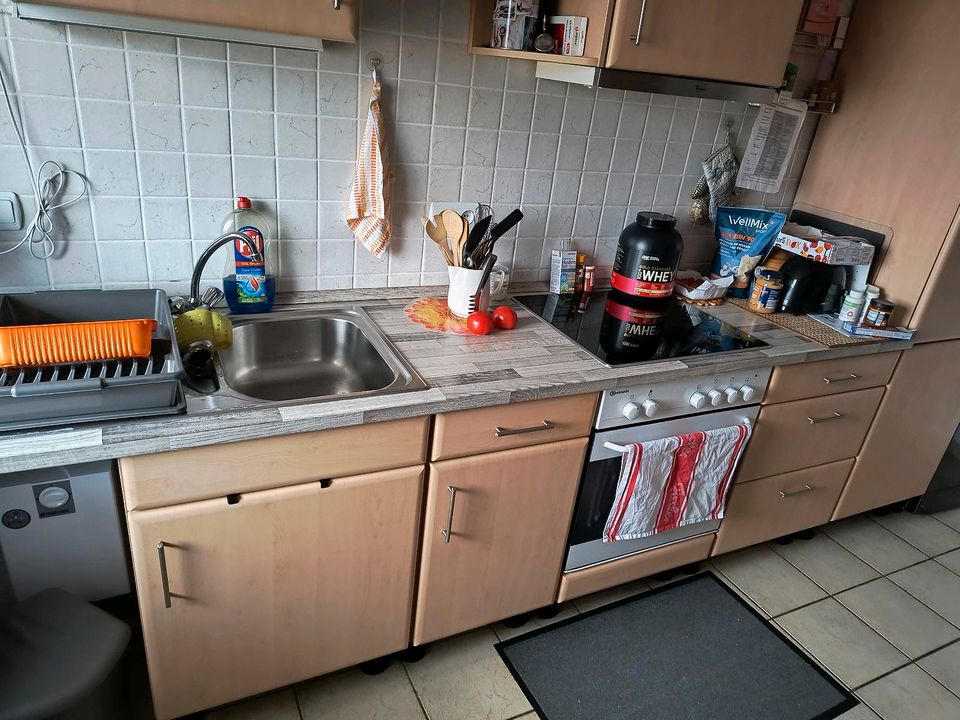 Küchenzeile in gutem Zustand, ohne Kühlschrank, AB 15.06.24!!! in Idar-Oberstein