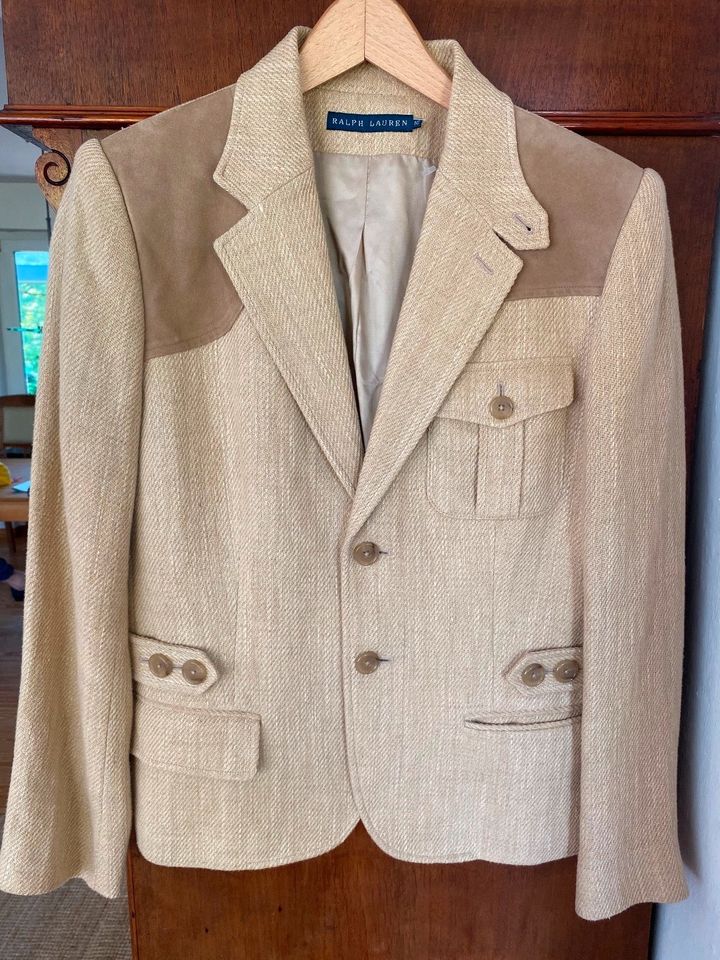 Ralph Lauren Blazer Leinenblazer 100% Leinen, Gr.M/38, Beige in Hamburg