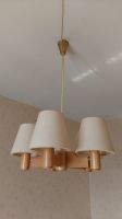 Lampe - 5-flammig -mit Holz - Vintage Hessen - Breuberg Vorschau