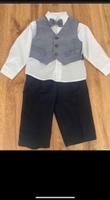 Anzug Set mit Hemd Hose Weste Fliege Gr. 80 für Hochzeit/ Taufe Baden-Württemberg - Rheinstetten Vorschau