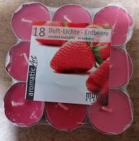 36 Duftkerzen Teelichter Erdbeere von Müller Kerzen Thüringen - Einhausen (Thüringen) Vorschau