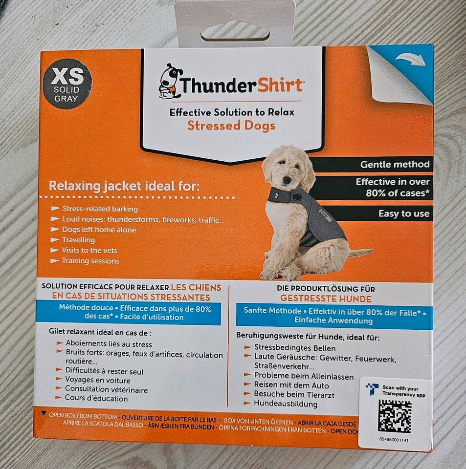 ThunderShirt - Beruhigungsweste *neuwertig* Gr. XS in Bremerhaven