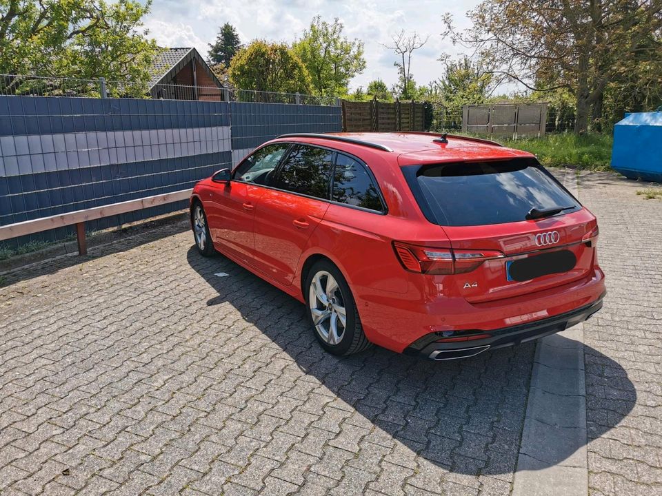 A4 Avant TFSI S tronic S line rot in Neckarsulm