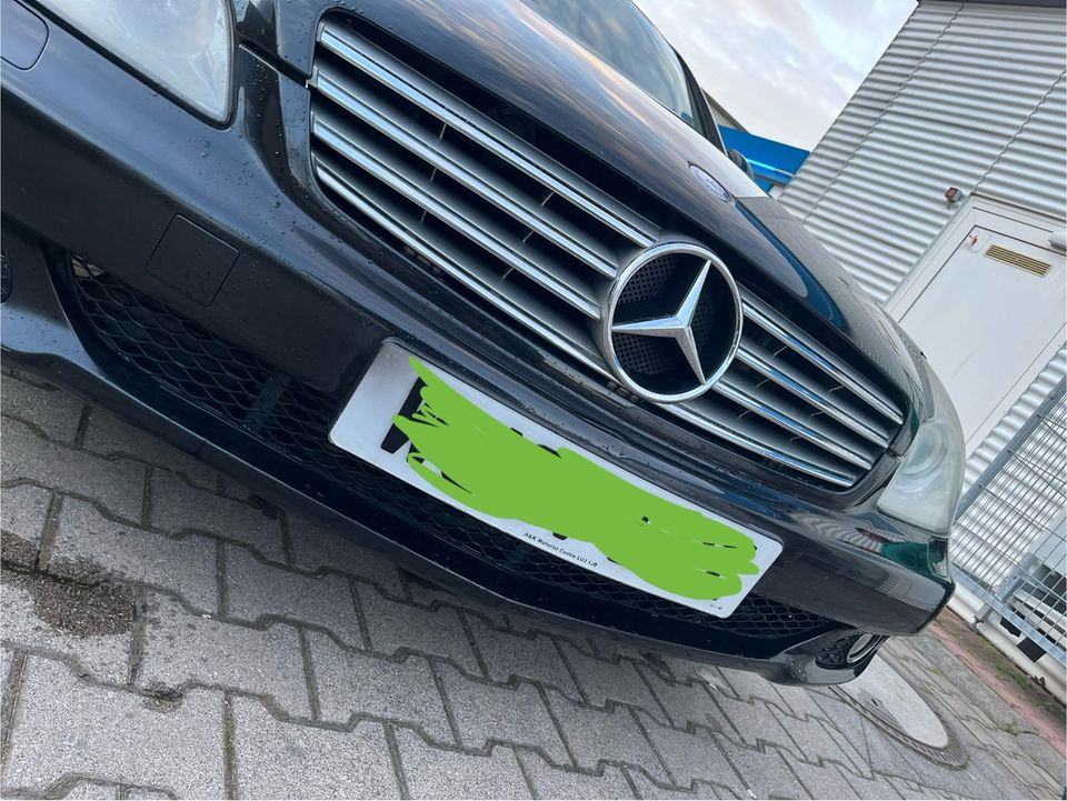 Mercedes W219 Stoßstange vorne 197 747 359 schwarz blau grau in Bretzenheim