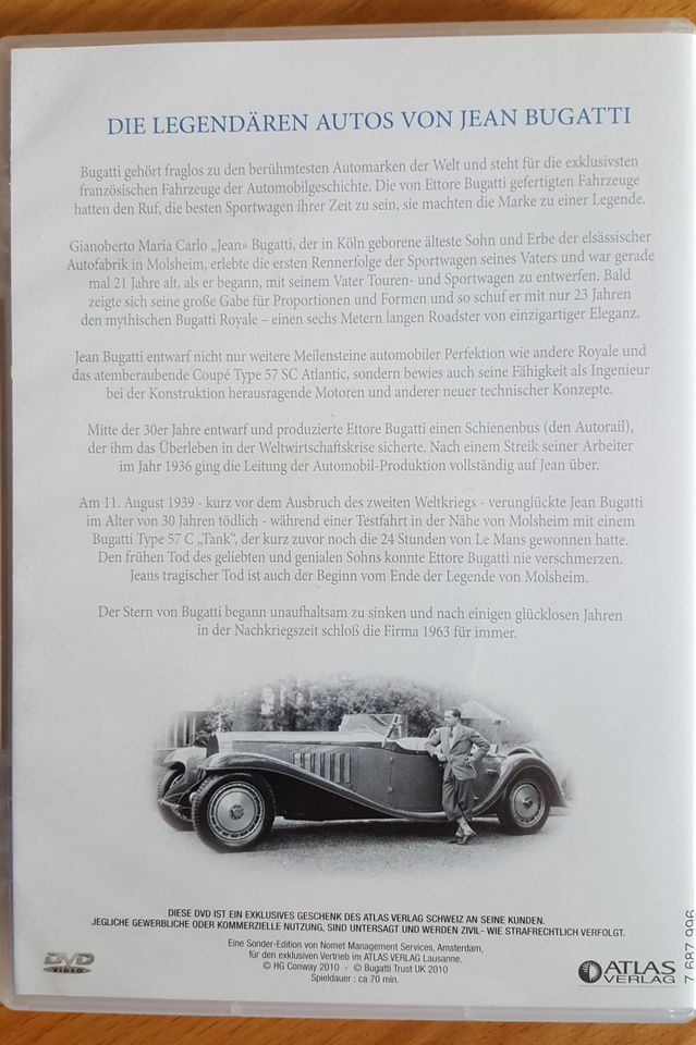 Bugatti, Die Autos-Der Mythos-Die Familie in Rodgau