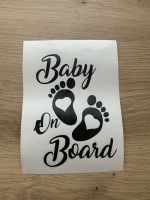 Baby on Bord Aufkleber/Sticker Baden-Württemberg - Inzlingen Vorschau