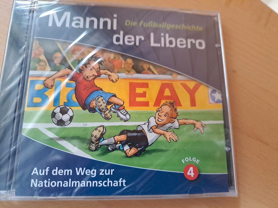 NEU CD MANNI DER LIBERO Die Fußballgeschichte Folge 3 + 4 in Nufringen