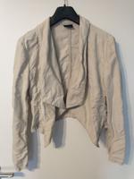 Jacke kurz 60 Prozent Leinen beige Größe 36 38 Hessen - Bensheim Vorschau
