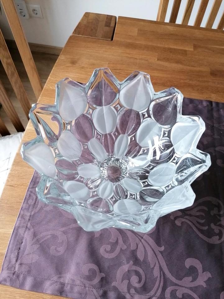 Kristall Schale - Obstschale Bleikristall - Rarität aus Nachlass in Duisburg