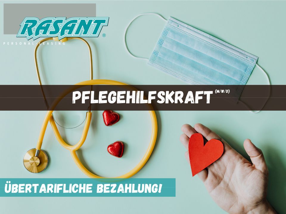 *WIL* Pflegehilfskraft (m/w/d) in Berlin / Brandenburg ❤ in Wildau