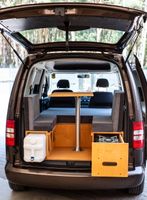 MoonBox Campingbox Campingküche Bettfunktion VW Van Kombi Typ 115 Hessen - Karben Vorschau