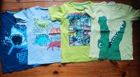 4x Sommershirts Dinosaurier und wildes Getier, Gr. 122/128 Berlin - Charlottenburg Vorschau