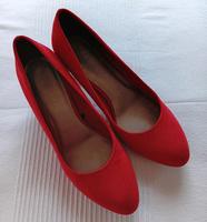 rote Pumps, Tamaris, Gr. 39 Köln - Weiß Vorschau