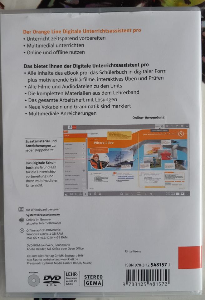 Orange Line 1 Digitaler Unterrichtsassistent pro DVD+Online-Lizen in Braunschweig