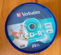 Verbatim CD-R 700 MB 52x printable bedruckbar INKJET 25er NEU Baden-Württemberg - Korntal-Münchingen Vorschau