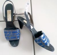 ❤️Ital. Sommer Schuhe dunkelblau Leder Gr. 40,5 ❤️ Mitte - Tiergarten Vorschau