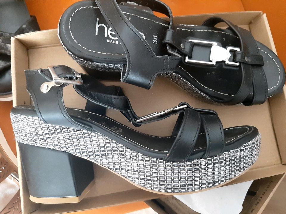 Tamaris Gioseppo Mjus Heine Schuhe Sandalen Damen Gr. 37/38 Neu in Heilbronn