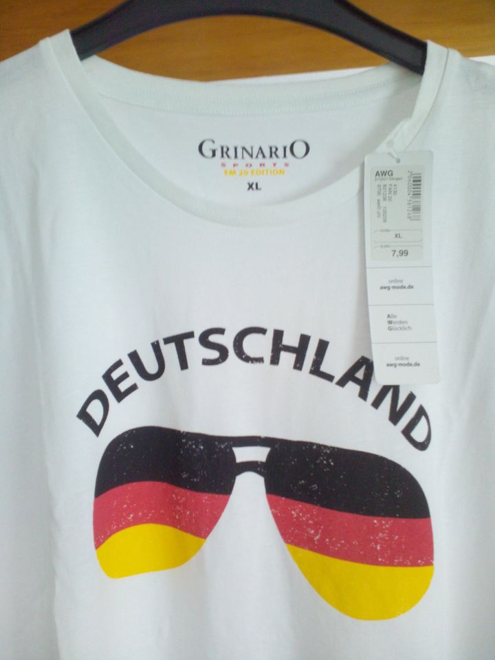 FUSSBALL T-SHIRT DEUTSCHLAND KURZARM - 9x XL / 8x XXL NEU 7,99 € in Bad Rappenau