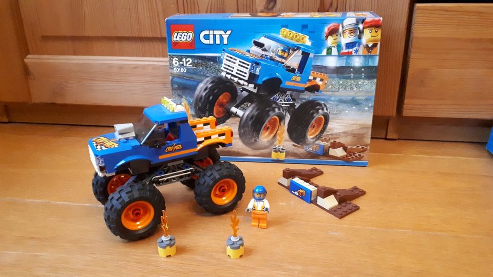 Lego City 60180 Monster Truck Auto vollständig mit OVP in Gremmendorf