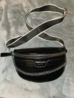 Bauchtasche Damen Schwarz/Silber Tasche Muster Accessoires Bayern - Sugenheim Vorschau