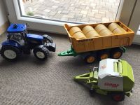 Traktor Anhänger Ballenpresse Spielzeug Bauernhof Hessen - Pfungstadt Vorschau