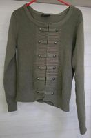 Strickjacke in khaki mit tollem Muster Rheinland-Pfalz - Vendersheim Vorschau