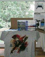 PS5 23 SPIELE HEADSET T-SHIRT ASSASSINS CREED NEU OVP + HD LG TV Nordrhein-Westfalen - Kamp-Lintfort Vorschau