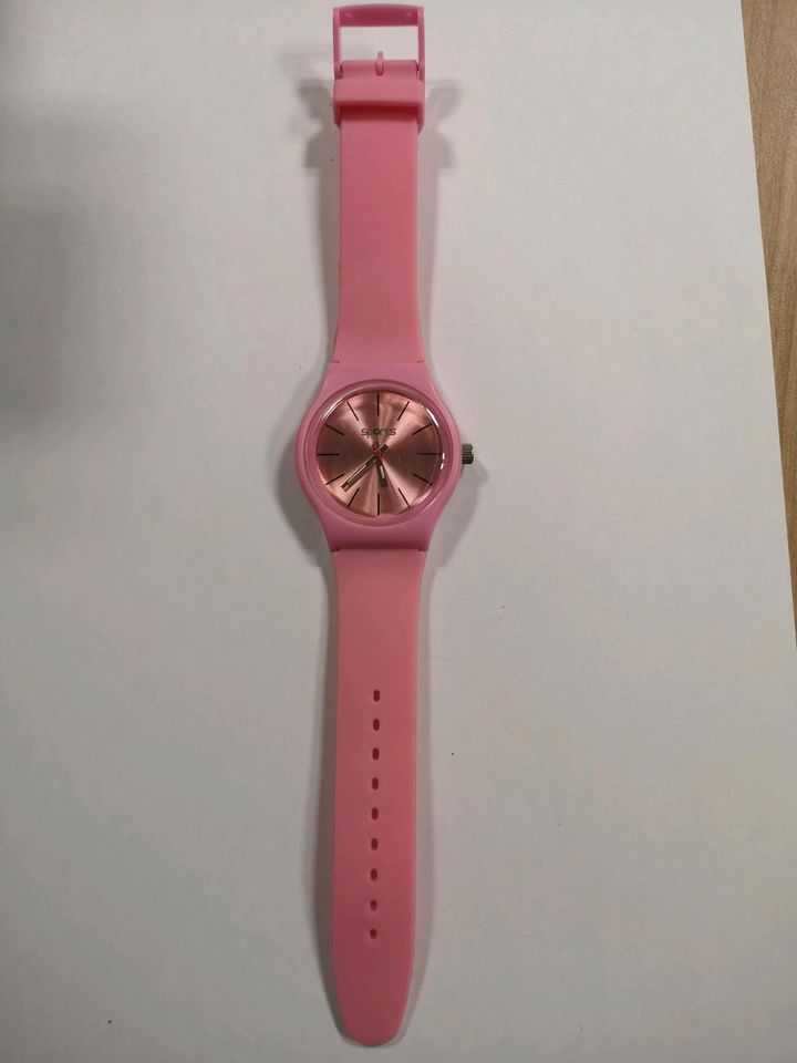 Armbanduhr Mädchen von NKD Sports Kunststoff Rosa Quarz Neu in Chemnitz