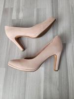MARCO TOZZI Damen Pumps,(beige) powder samt, Gr. 37, 1x getragen! Nordrhein-Westfalen - Monheim am Rhein Vorschau