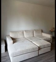 Sofa Beige Ecksofa mit Hocker wie neu Couch Wandsbek - Hamburg Tonndorf Vorschau