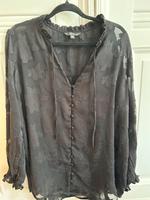 Zarte schwarze Bluse D50, Neu und ungetragen Eimsbüttel - Hamburg Eimsbüttel (Stadtteil) Vorschau