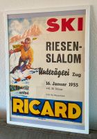 1955 Original Schweizer Plakat vom Ski Rennen in Unterägeri, Zug Bremen - Horn Vorschau