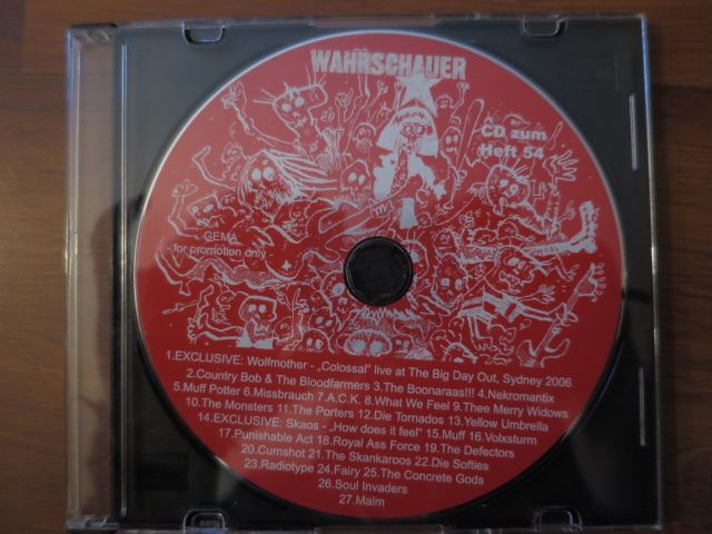 9 CDs Wahrschauer, Zillo, Orkus Compilation je 0,50€ in Berlin