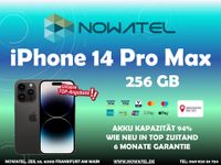 ✅ IPHONE 14 PRO MAX 256GB WIE NEU AKKU 94% IN BLACK NUR 899 € ✅ Frankfurt am Main - Innenstadt Vorschau