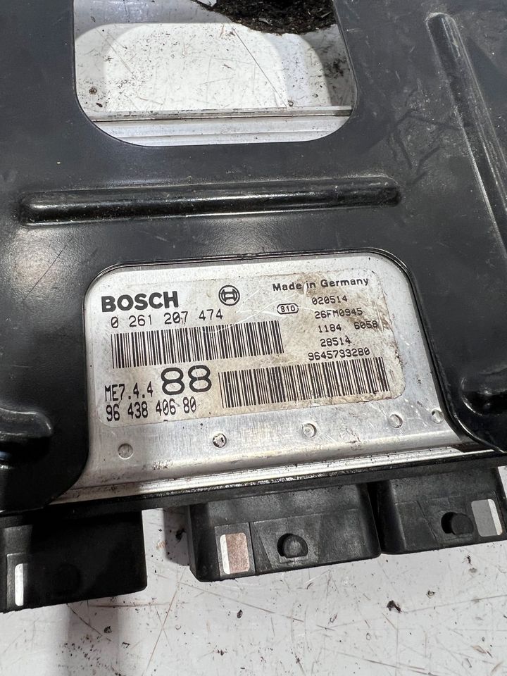 Motorsteuergerät Peugeot 307  BOSCH 0261207474 in Remscheid