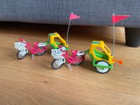 Playmobil 6388 (2x!) ‚Fahrrad mit Kinderanhänger‘ Nordrhein-Westfalen - Ratingen Vorschau