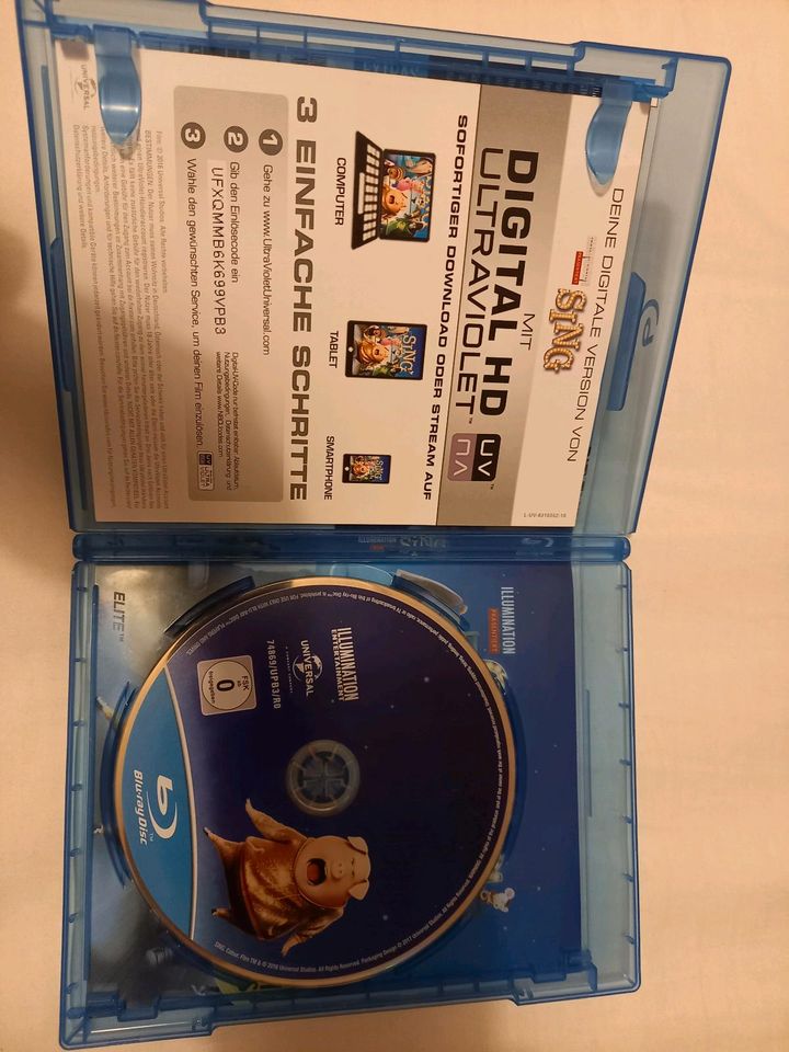 Sing Film Blu Ray Disk in Hamburg