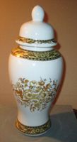 Deckelvase-Goldblüte-Porzellan-Ming Collection- Vase-Höhe 30 cm P Nordrhein-Westfalen - Lünen Vorschau