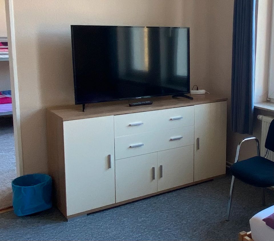 Kommode Sideboard Wohnzimmer TV Schrank mit 2x Schubladen in Neumünster