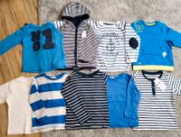 Gr 92 Paket Langarmshirts Pullover Set blau weiß maritim H&M Niedersachsen - Hatten Vorschau